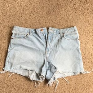 Stretchy jean shorts!